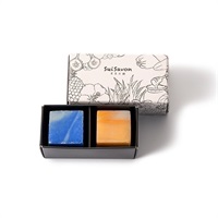 ボタニカルハンドメイドソープCUBE石鹸2つセット（キューブBOX付）