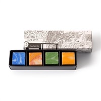 ボタニカルハンドメイドソープCUBE石鹸4つセット（キューブBOX付）