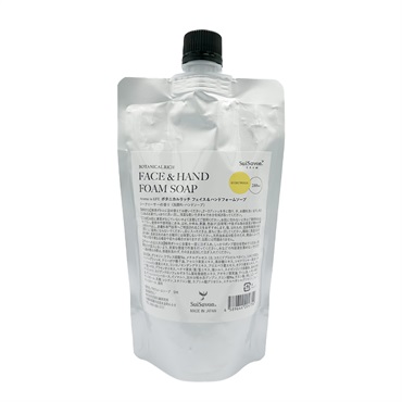 ボタニカルリッチ "Marine Clay" フェイス＆ハンドフォームソープ パウチ (シークヮーサーの香り)