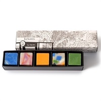 ボタニカルハンドメイドソープCUBE石鹸5つセット（キューブBOX付）